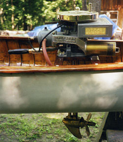 Canoe motor