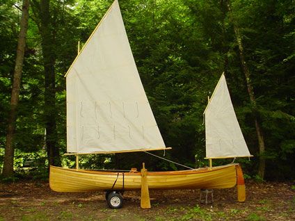 Row and Sail Boat